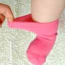 Calcetines infantiles con patitas 10