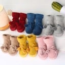 Calcetines infantiles con suela dura y cuentas 7