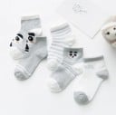 Calcetines infantiles con animales - 5 pares 4