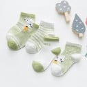 Calcetines infantiles con animales - 5 pares 7