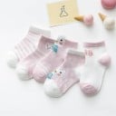 Calcetines infantiles con animales - 5 pares 8