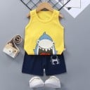 Camiseta de tirantes y pantalón corto infantil L1096 1