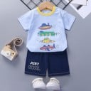 Camiseta y pantalón corto infantil L1095 7