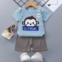 Camiseta y pantalón corto infantil L1095 13