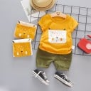 Camiseta y pantalón corto infantil L1102 11
