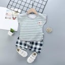 Camiseta y pantalón corto infantil L1180 2