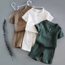 Camiseta y pantalón corto infantil L1184 5