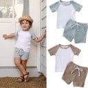 Camiseta y pantalón corto infantil L1185 3