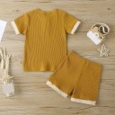 Camiseta y pantalón corto infantil L1311 7