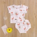 Camiseta y pantalón corto infantil L1486 6