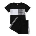 Camiseta y pantalón corto infantil L1523 1