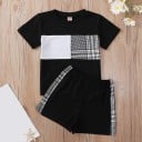 Camiseta y pantalón corto infantil L1523 2
