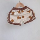Camiseta y pantalón corto infantil con ositos L1477 7