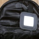 Dam kosmetikväska med zebramönster Svartvitt design med handtag och dragkedja Inre spegel Material PVC och polyester 13,8 x 12,5 x 20 cm 2