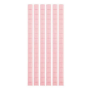 42 pcs Gel Nail Glue 5 mm x 2.54 cm 1 inch Reusable for Practice Stand Nail Clay 8