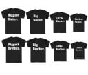 Barn T-shirt för syskon B1593 9