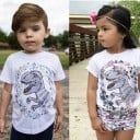 Camiseta infantil dinosaurio B1576 3