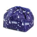 Damsk kosmetikväska med dragsnöre Mjuk väska i oxfordtyg Mått 17 x 19 x 19 cm Organisatör för kosmetik och småsaker 3