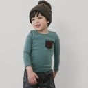 Kinder-T-Shirt mit langen Ärmeln T2534 2