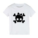 Camiseta infantil con calavera 1