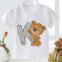 Camiseta infantil con letra 5