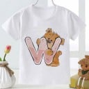 Camiseta infantil con letra 20