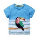 Barn T-shirt med djur B1533 2