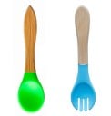 Couverts en bambou pour enfants 2 pcs 1