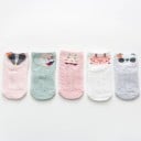 Calcetines tobilleros niña con animales - 5 pares 9