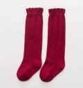Calcetines hasta la rodilla de colores para niñas 2