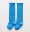 Calcetines hasta la rodilla de colores para niñas 13