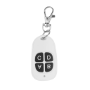 433MHz Colour Cloning Remote Control with Keyring 4 Buttons Signal Copying Automatic Gates Garage Door Control 2