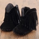 Zapatillas de niña con flecos 1