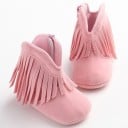 Zapatillas de niña con flecos 6