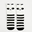 Calcetines blancos y negros de niña 2