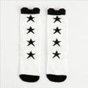 Calcetines blancos y negros de niña 3