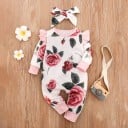 Mono de bebé niña con diadema T2711 1