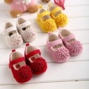 Zapatillas de estar por casa niña con flor A461 5
