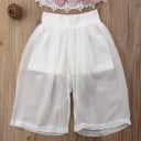 Top y pantalón corto niña L1372 4