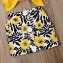 Top y falda cortos para niñas L1263 5