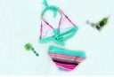 Bañador de dos piezas para niña con estampado 4