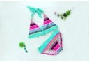 Bañador de dos piezas para niña con estampado 9