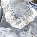 Chaqueta vaquera niña L1902 4