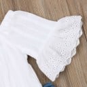 Blusa y jeans niña L1245 5