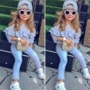 Blusa y pantalón niña L1281 7