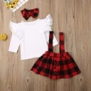 Blusa y falda de niña C1107 5