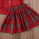 Blusa y falda de niña L1413 7