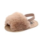 Zapatillas de casa peludas para niñas 9