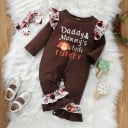 Mono de bebé niña con diadema T2697 2
