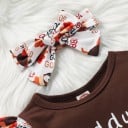 Mono de bebé niña con diadema T2697 3